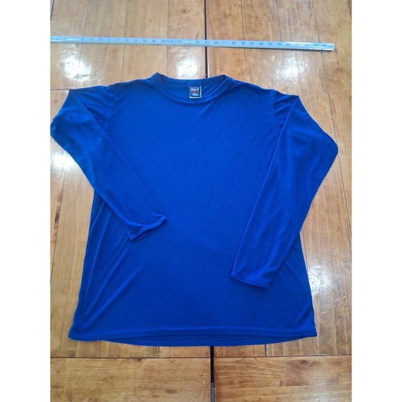 Patagonia Other - Patagonia Capilene Shirt Mens M Blue Long Sleeve Base Layer Made In USA Vintage